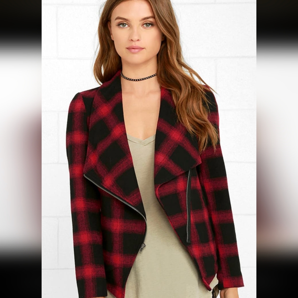 Bb Dakota Buffalo plaid jacket